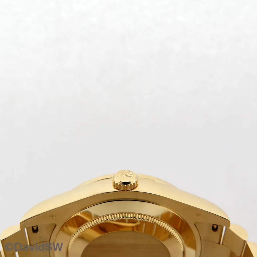 Rolex Day-Date II 218348 41mm Yellow gold Champagne 6