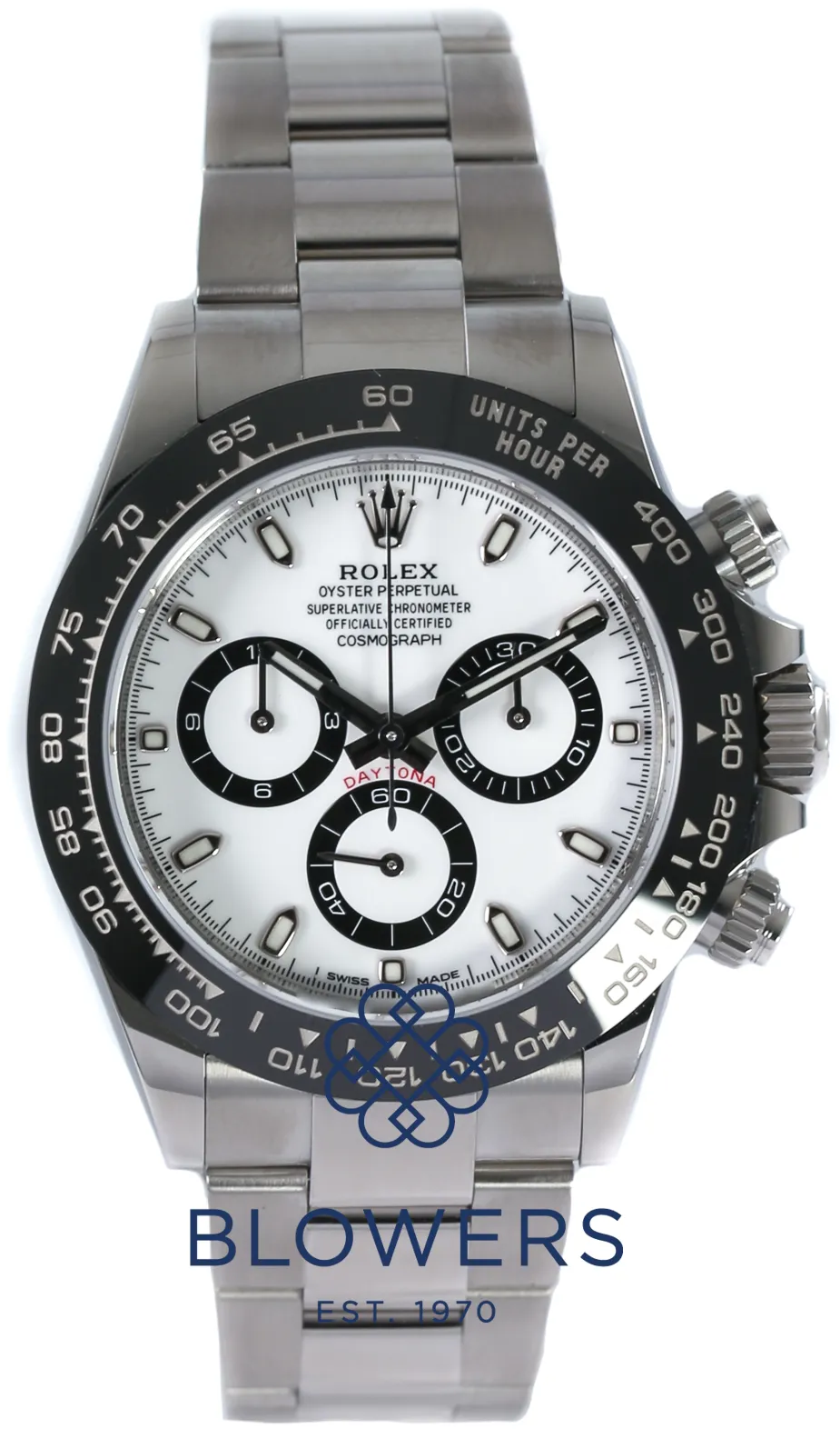 Rolex Daytona 116500LN 40mm Stainless steel White