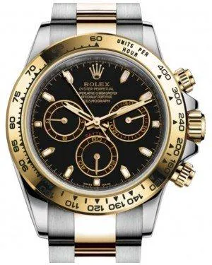 Rolex Daytona 116503 40mm Yellow gold and Stainless steel Black