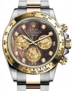 Rolex Daytona 116503 40mm Yellow gold and Stainless steel Black