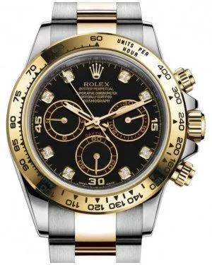 Rolex Daytona 116503 40mm Yellow gold and Stainless steel Black