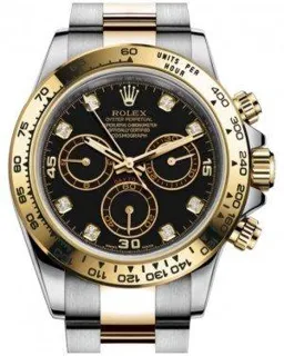 Rolex Daytona 116503 Yellow gold and Stainless steel Black