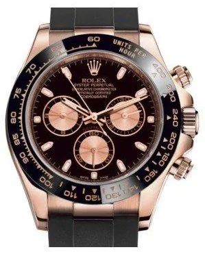 Rolex Daytona 116515ln 40mm Rose gold Black