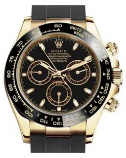 Rolex Daytona 116518LN Yellow gold Black