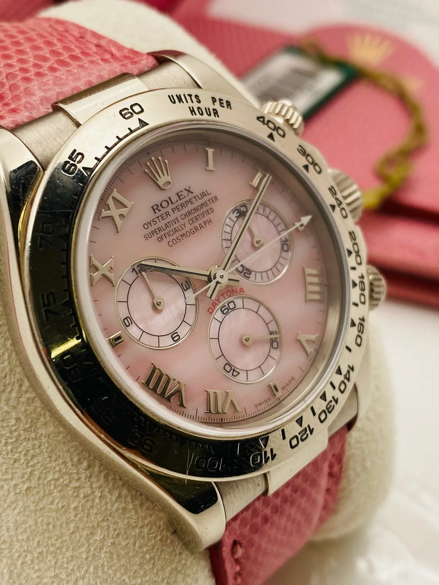 Rolex Daytona 116519 PINK BEACH 3