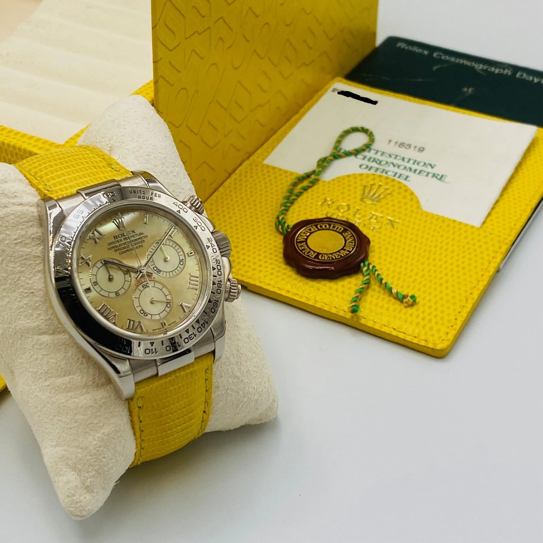 Rolex Daytona 116519 Yellow