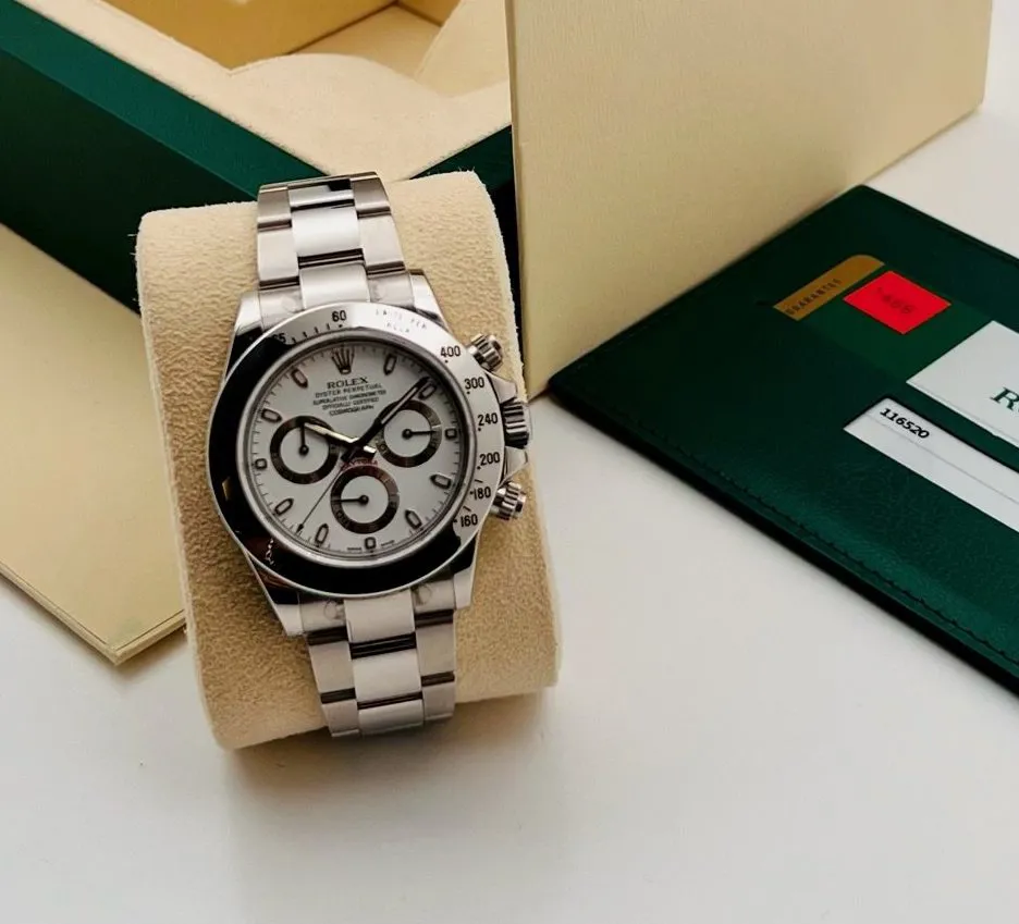 Rolex Daytona 116520 White