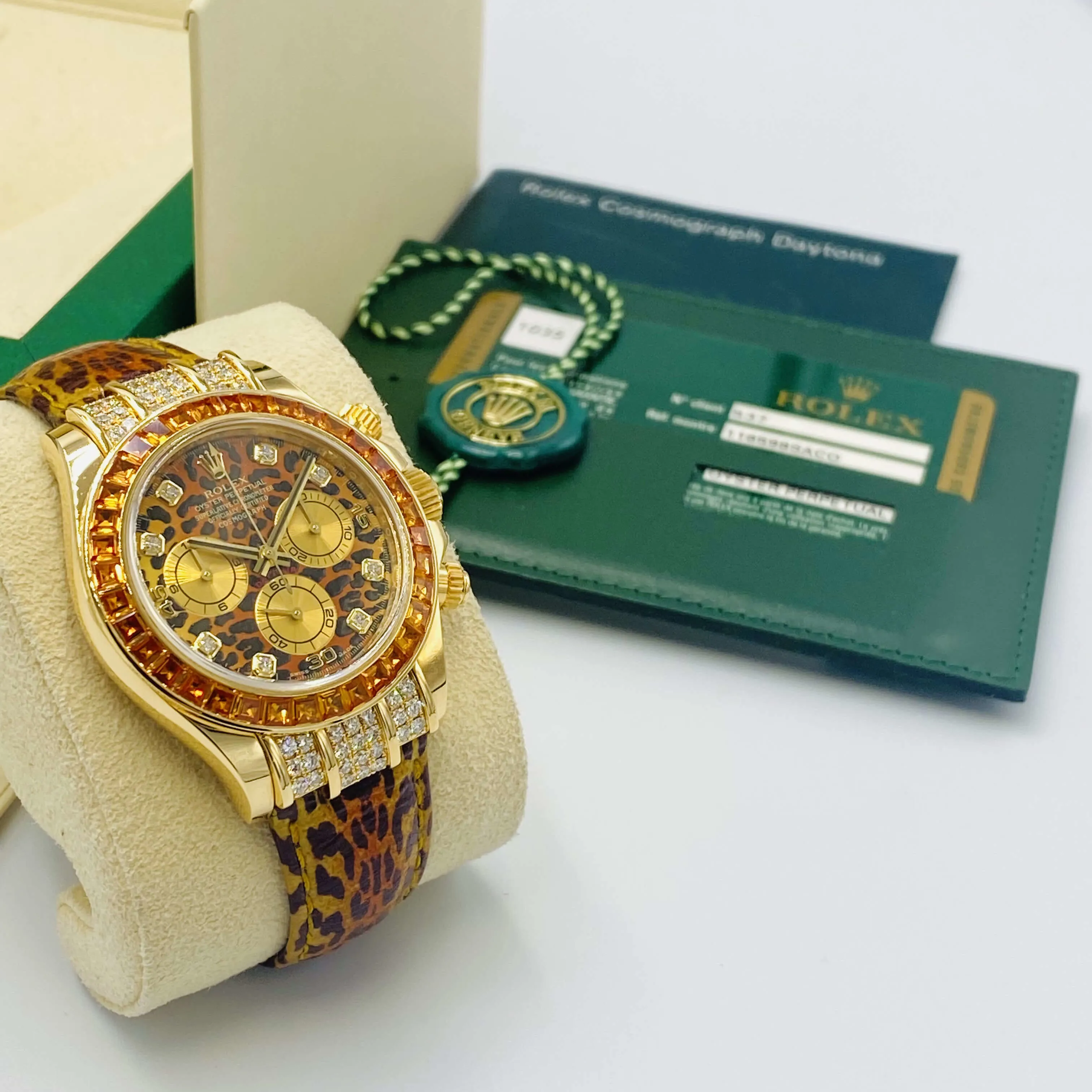 Rolex Daytona 116598 SACO Leopard