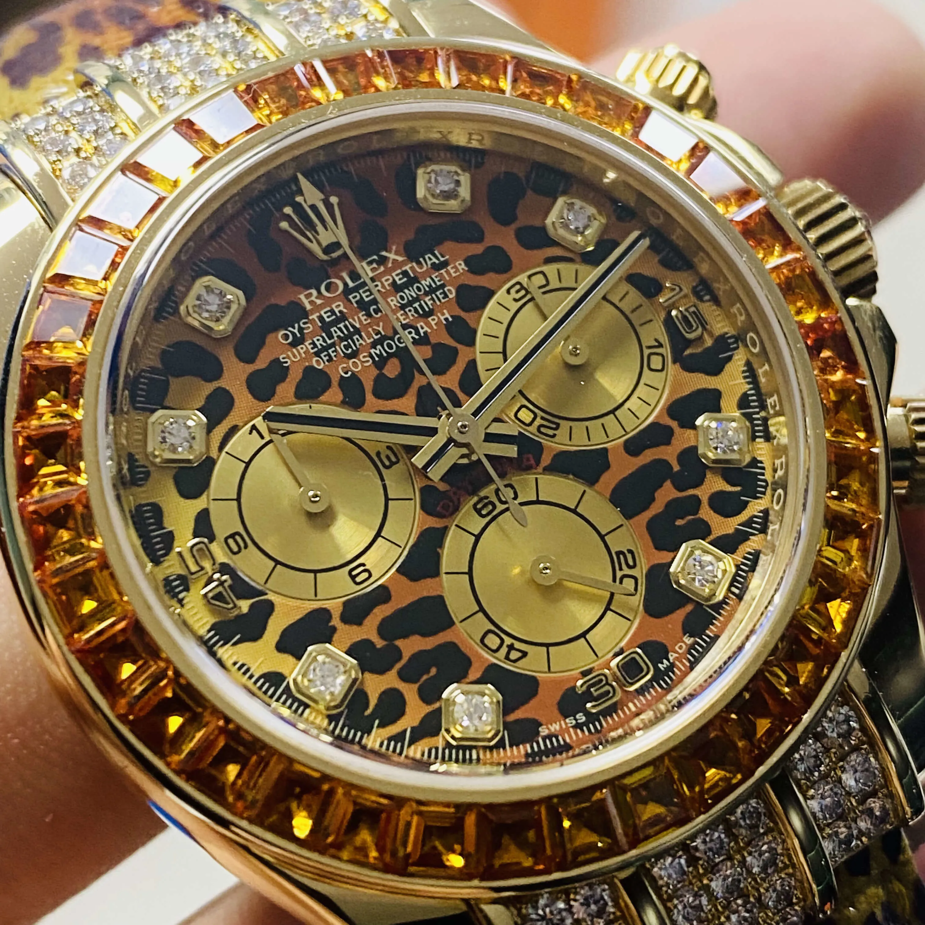 Rolex Daytona 116598 SACO Leopard 3