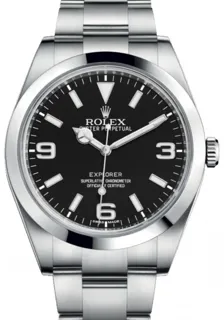 Rolex Explorer 214270 Stainless steel Black