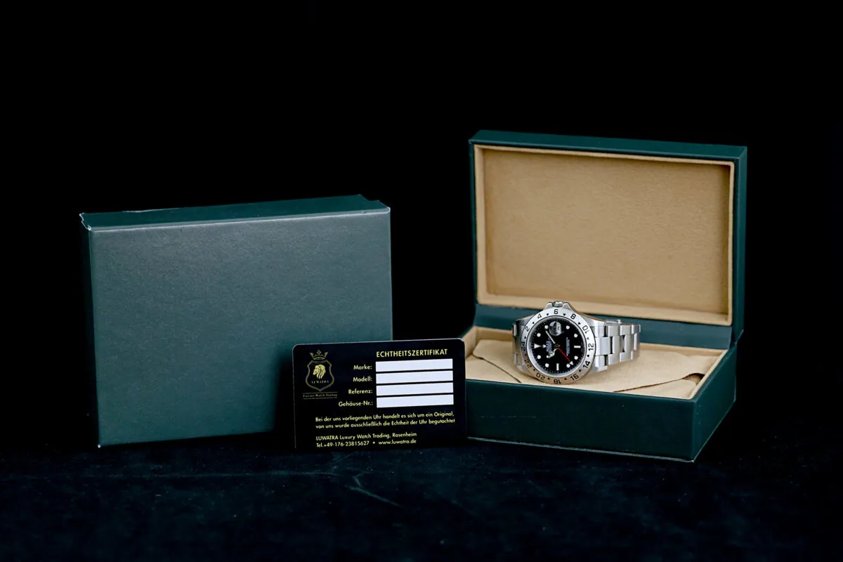 Rolex Explorer II 16570 40mm Stahl 1