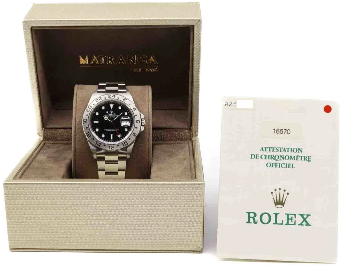 Rolex Explorer II 16570 40mm Stainless steel 1