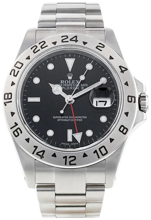 Rolex Explorer II 16570 40mm Stainless steel Black