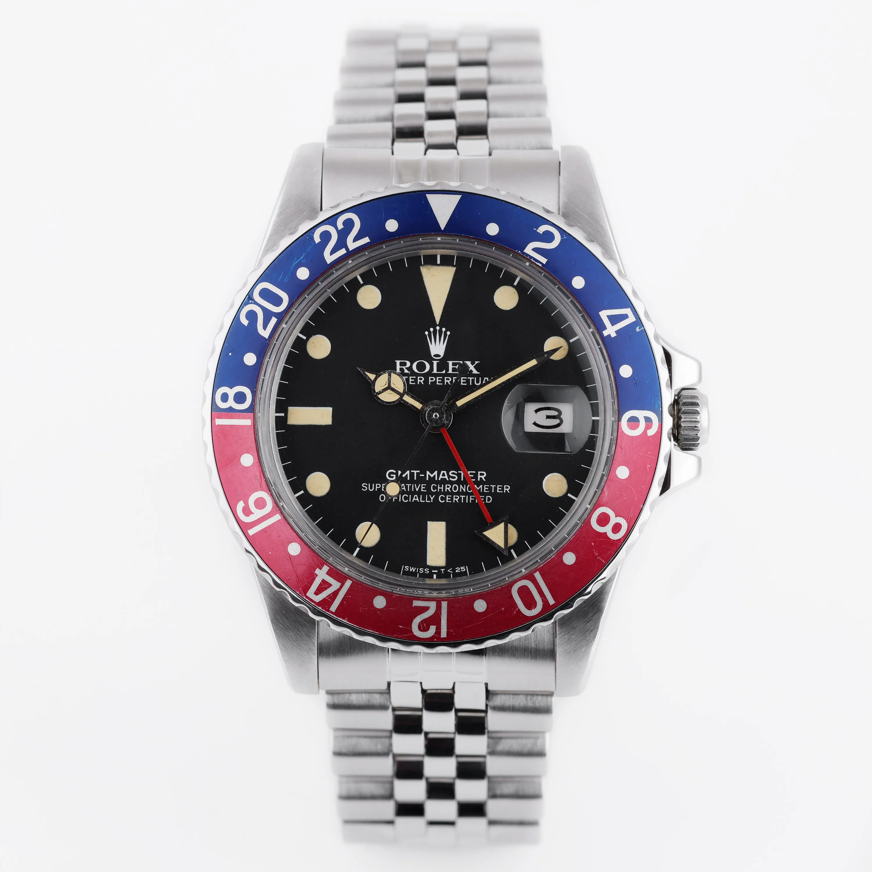 Rolex GMT-Master 16750 40mm Stainless steel Black