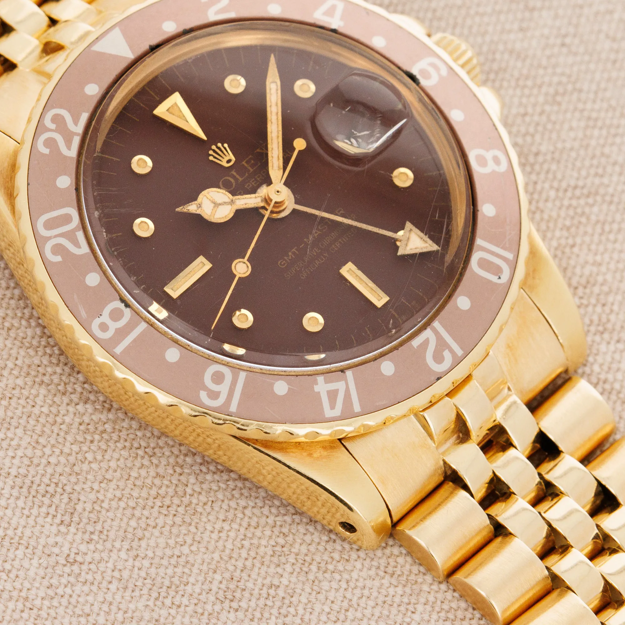 Rolex GMT-Master 1675 40mm  18k YG Brown 4