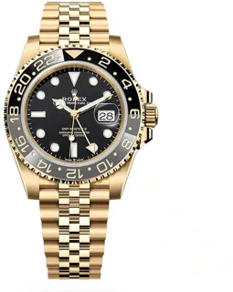 Rolex GMT-Master II 126718GRNR Yellow gold Black