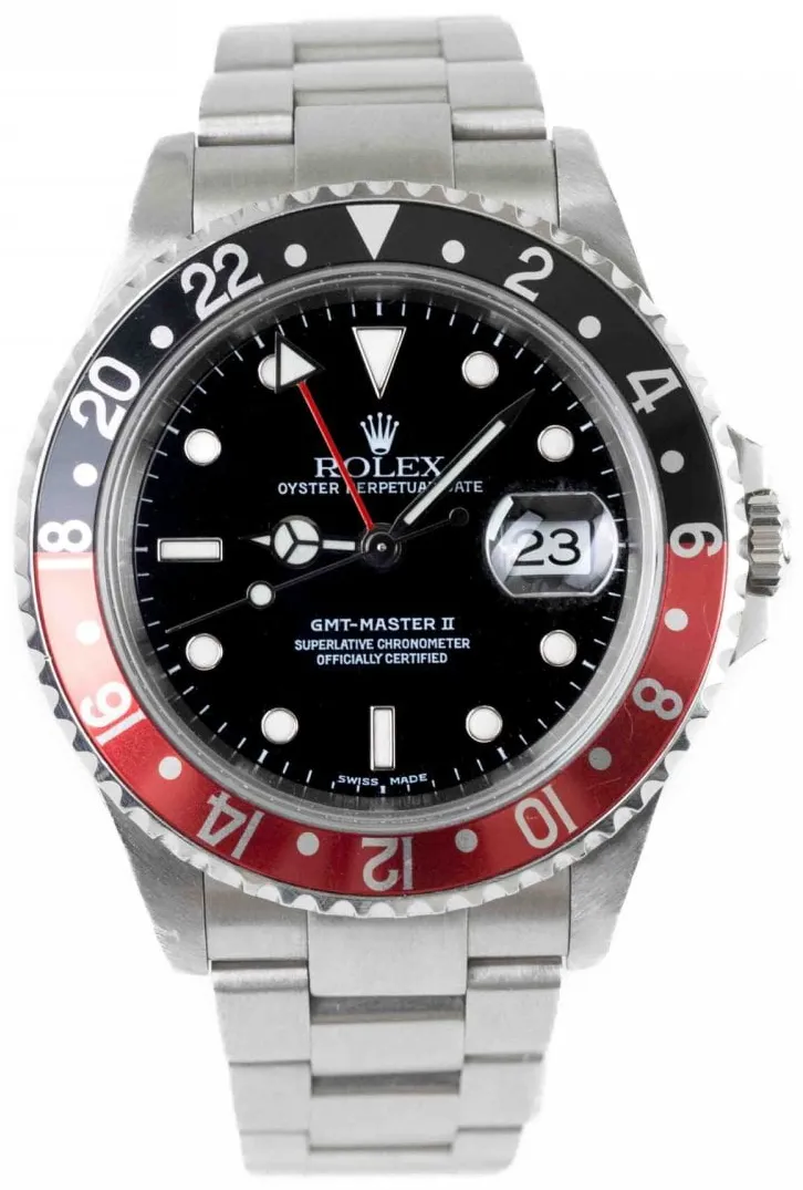 Rolex GMT-Master II 16710 40mm Stainless steel Black