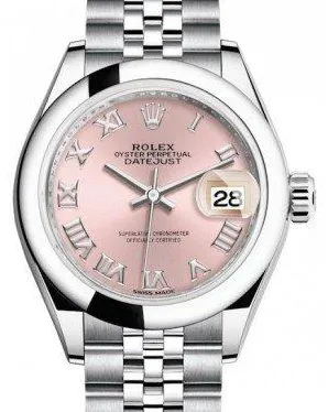 Rolex Lady-Datejust 279160 28mm Stainless steel Rose