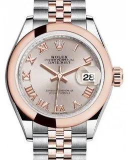 Rolex Lady-Datejust 279161 Rose gold and Stainless steel Gray