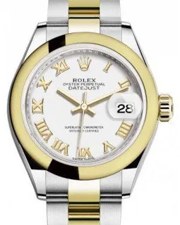 Rolex Lady-Datejust 279163 Yellow gold and Stainless steel White