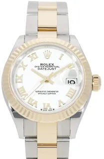 Rolex Lady-Datejust 279173 Yellow gold Weiß