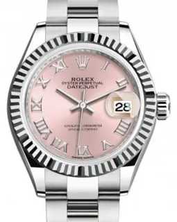 Rolex Lady-Datejust 279174 White gold and Stainless steel Pink