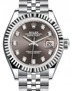 Rolex Lady-Datejust 279174 White gold and Stainless steel Gray