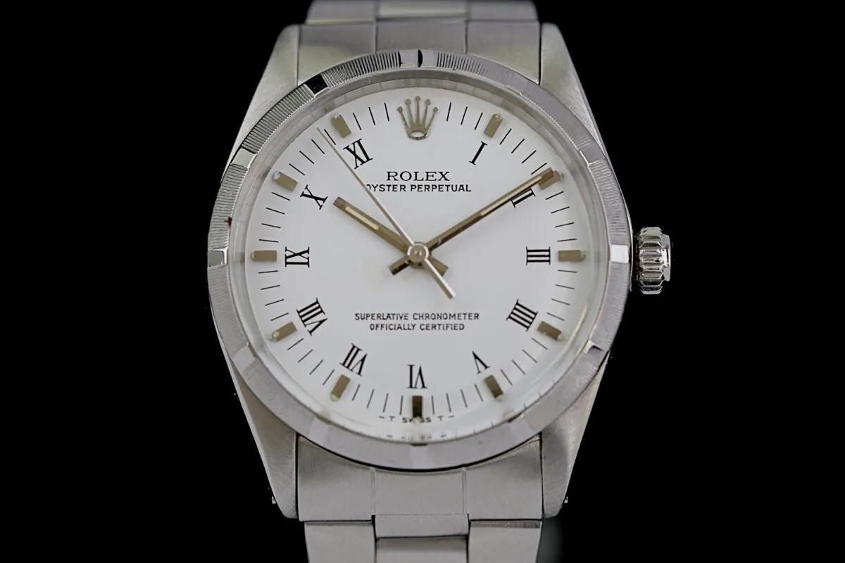 Rolex Oyster Perpetual 34 1003 34mm Stahl Silver 1