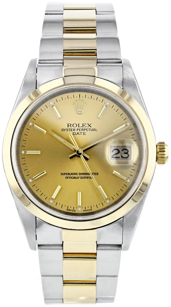 Rolex Oyster Perpetual Date 15203 34mm Metal