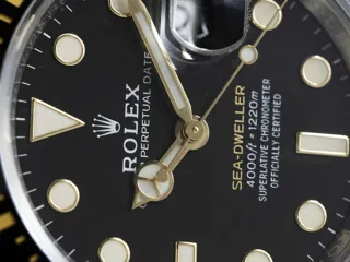 Rolex Sea-Dweller 126603 Yellow gold and Stainless steel Black