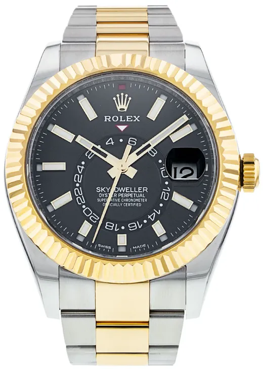 Rolex Sky-Dweller 326933 42mm Stainless steel Black