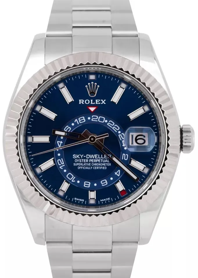 Rolex Sky-Dweller 326934-0003 42mm Stainless steel Blue