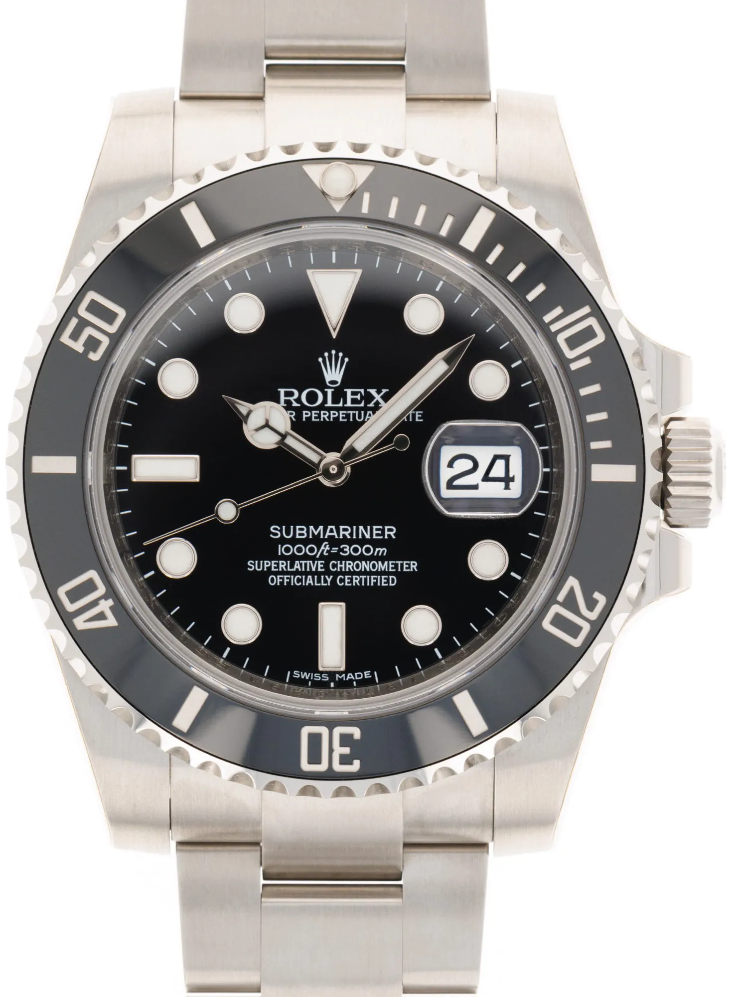 Rolex Submariner 116610LN 40mm Stainless steel Black