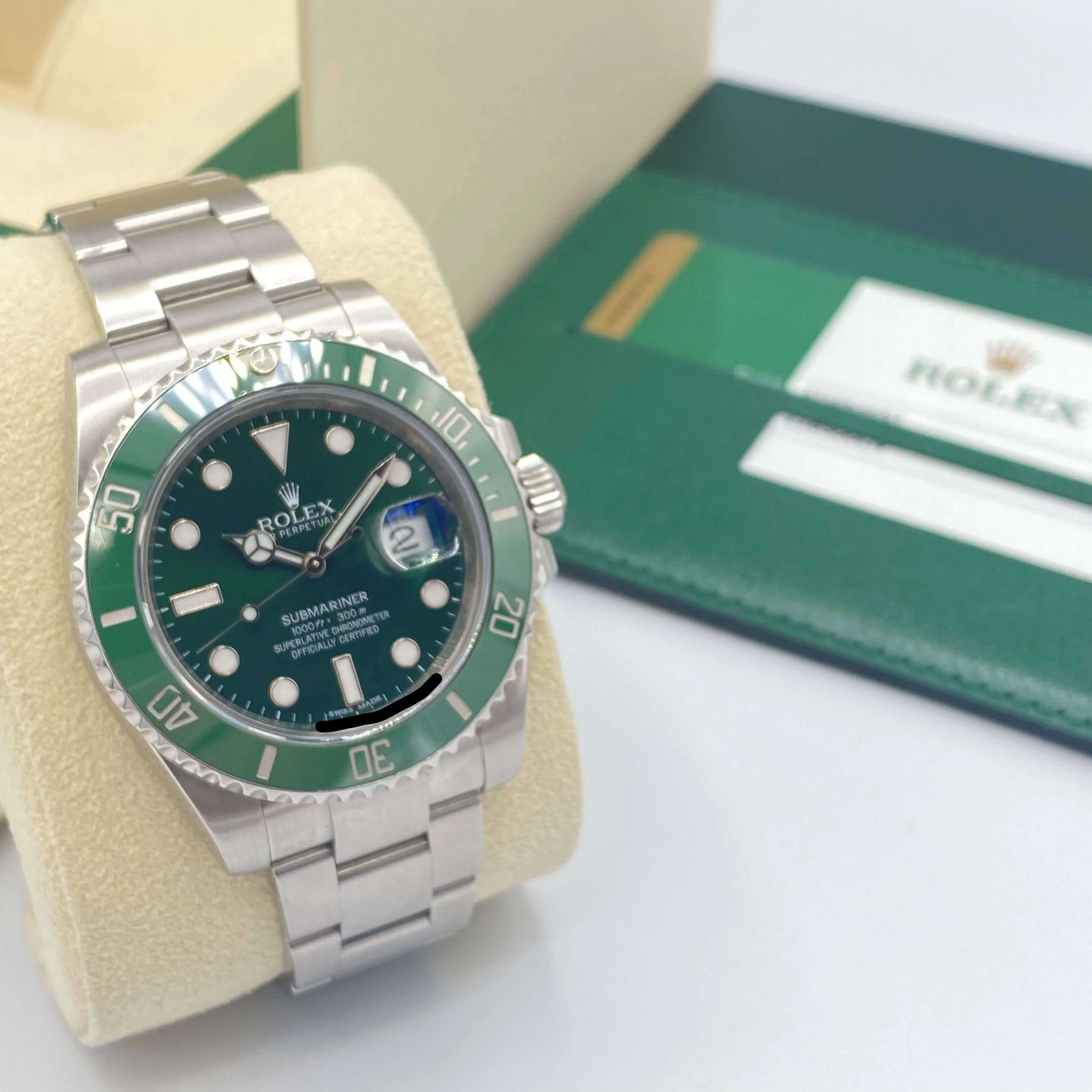 Rolex Submariner 116610LV Green