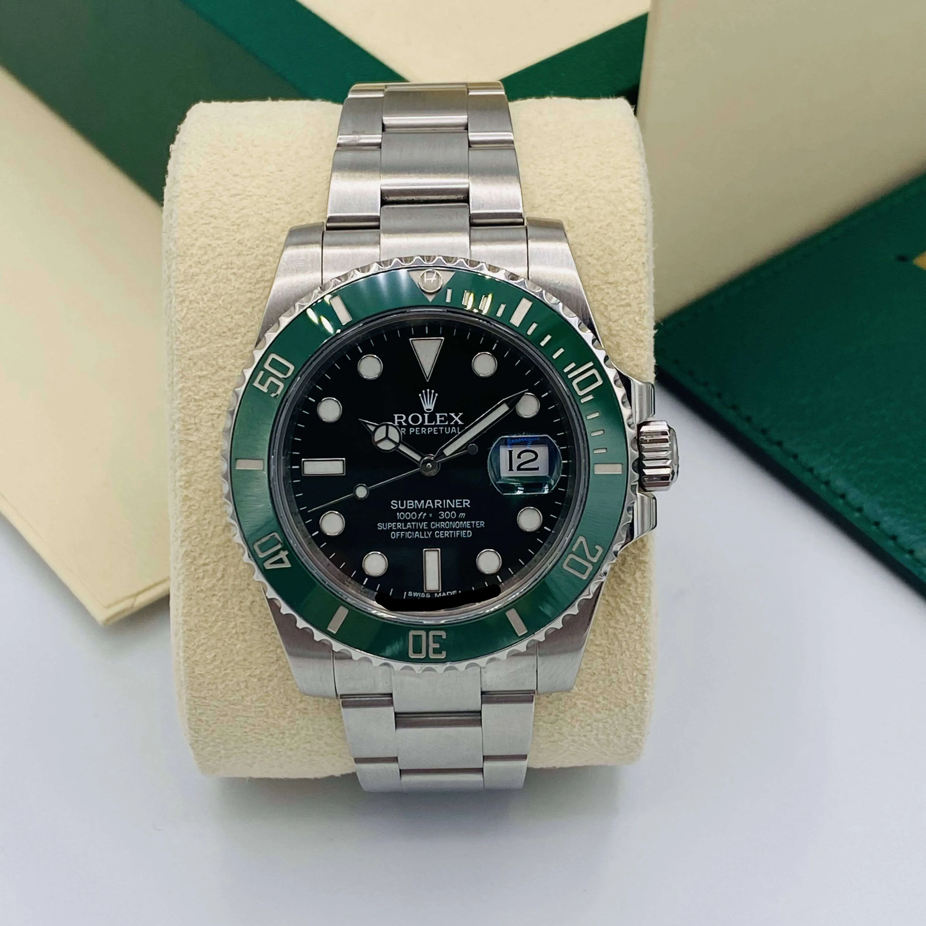 Rolex Submariner 116610LV Green 1