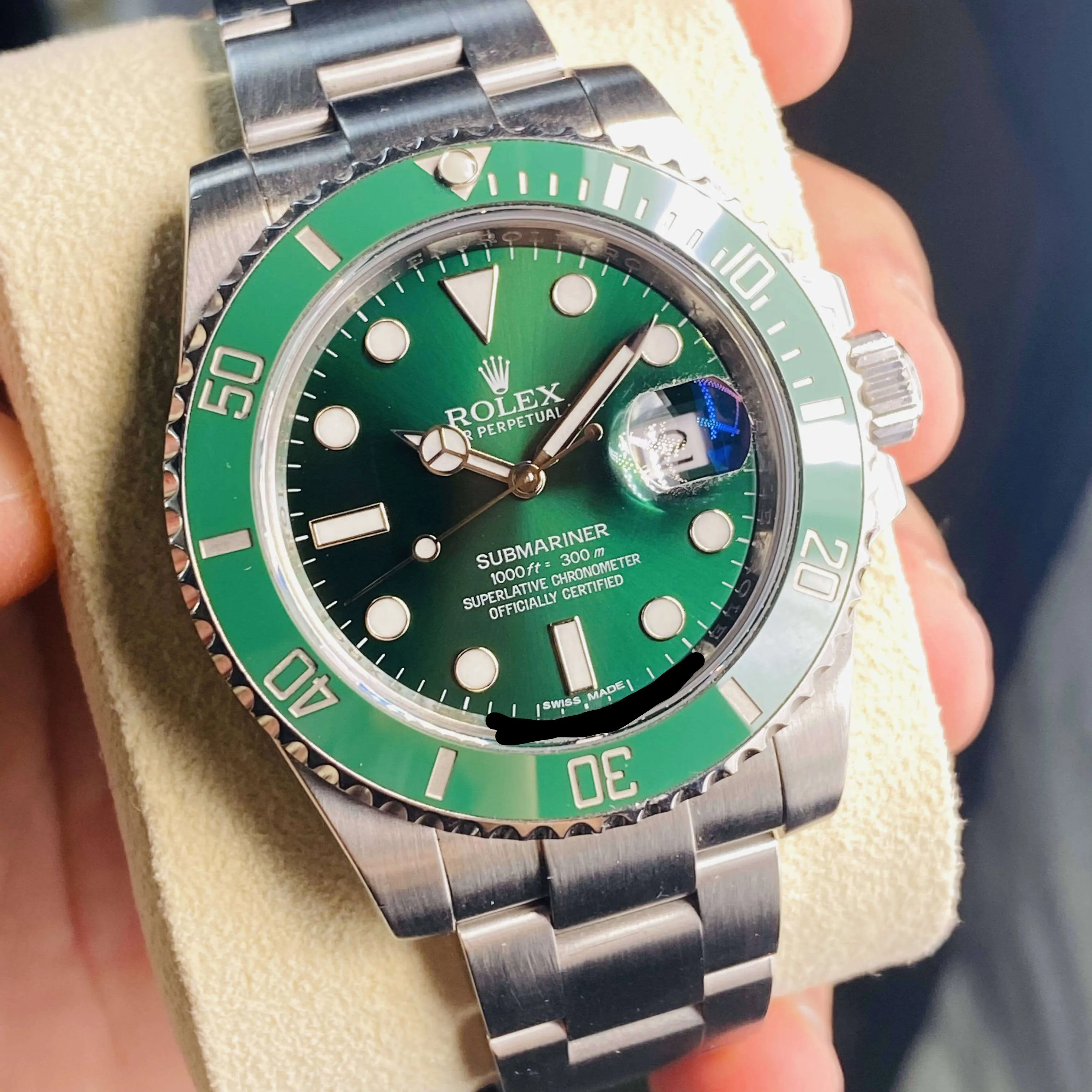 Rolex Submariner 116610LV Green 2