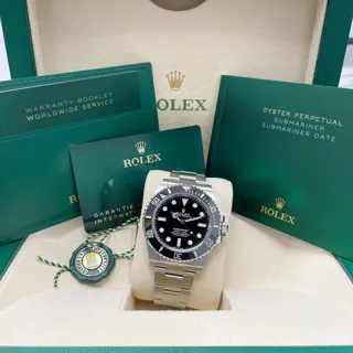 Rolex Submariner 124060-0001 Stainless steel Black