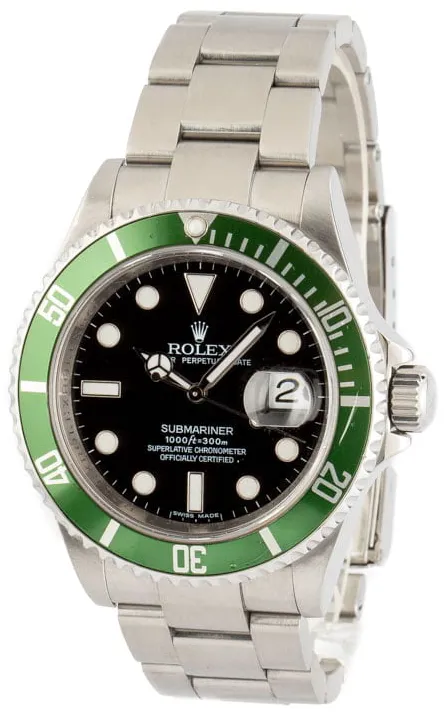 Rolex Submariner 16610V 40mm Stainless steel Black 2