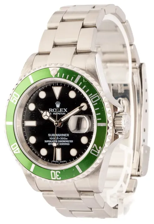 Rolex Submariner 16610V 40mm Stainless steel Black 2