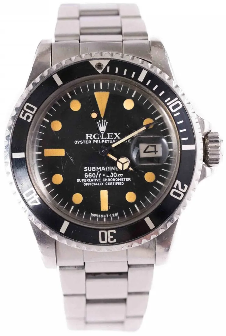 Rolex Submariner 1680 40mm Steel Black