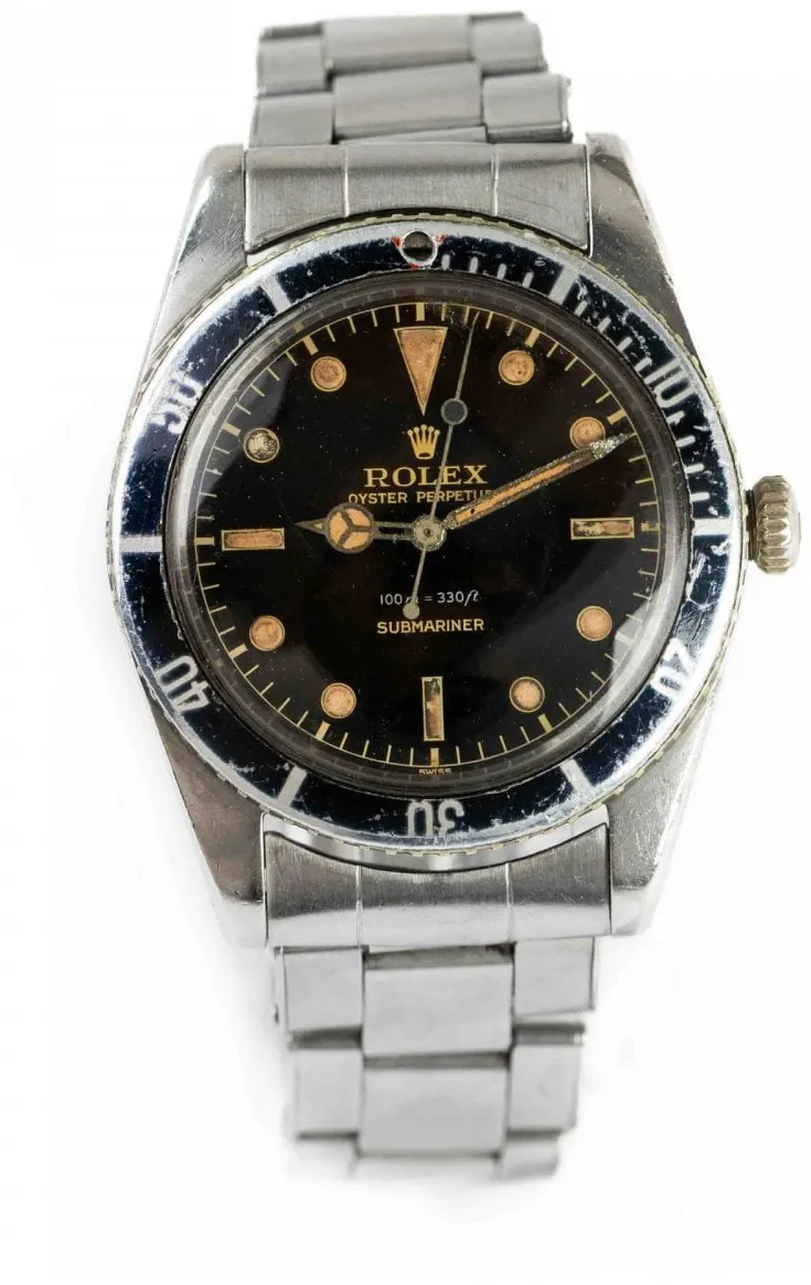 Rolex Submariner 5508 37mm Stainless steel Brown