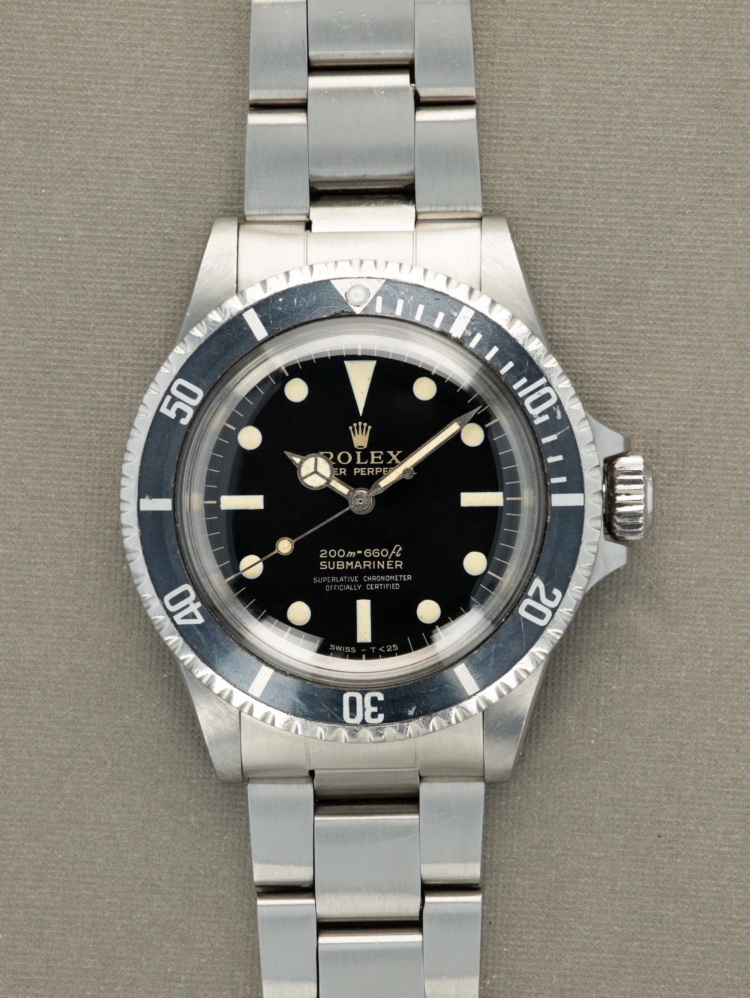 Rolex Submariner 5512 40mm Stainless steel Gilt