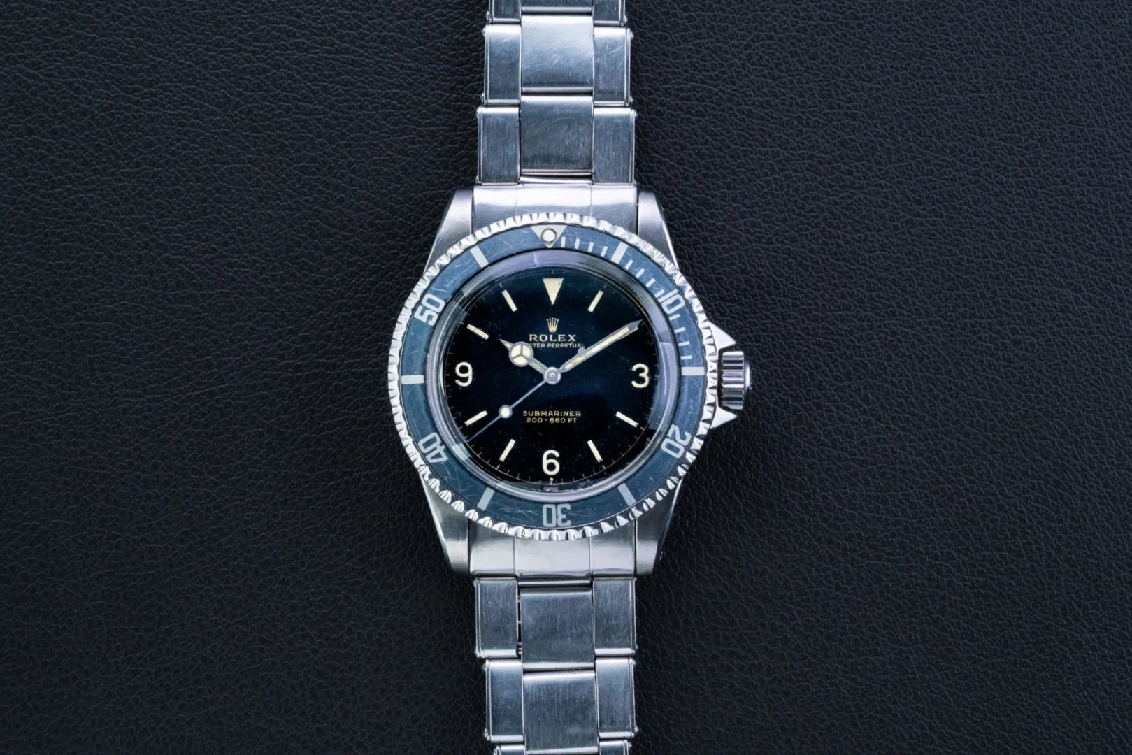 Rolex Submariner 5512 40mm Stainless steel Black