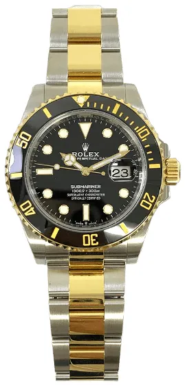 Rolex Submariner 126613LN-0002 41mm Yellow gold and Oystersteel Black