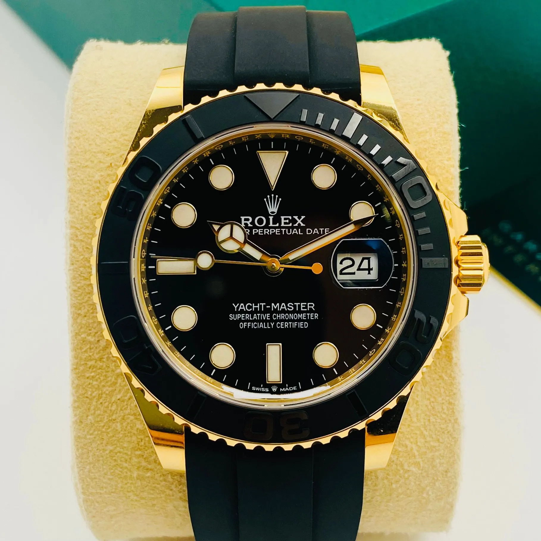 Rolex Yacht-Master 228658 Yellow gold Black 3