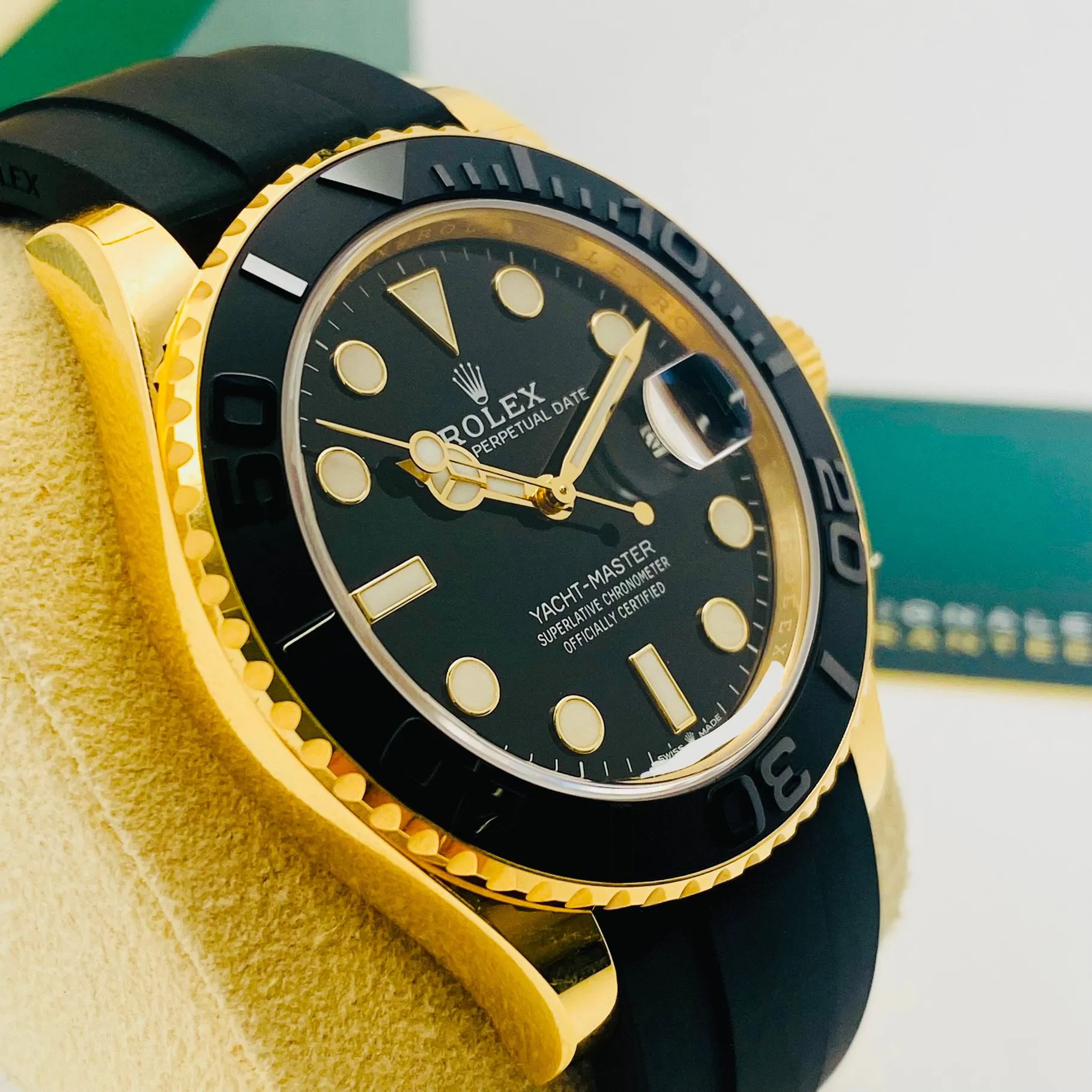 Rolex Yacht-Master 228658 Yellow gold Black 2