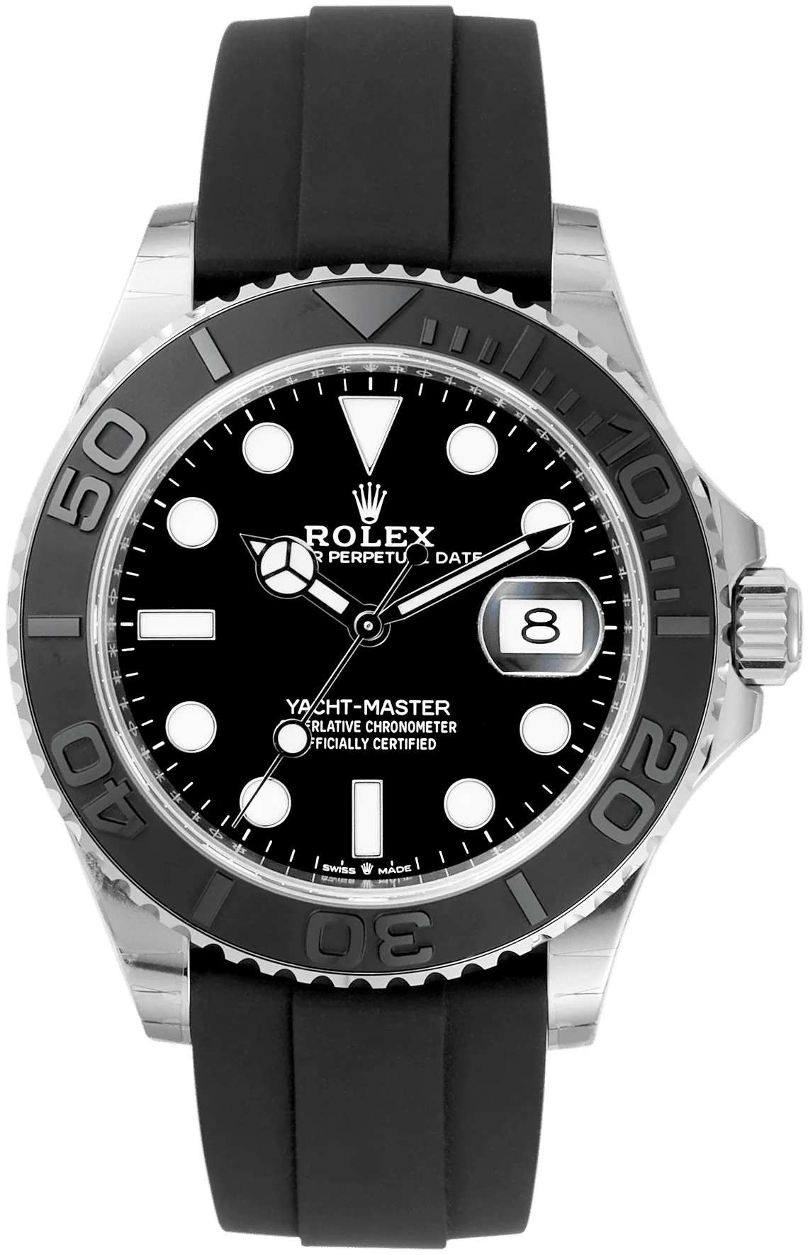 Rolex Yacht-Master 226659-0002 42mm 18k white gold Black