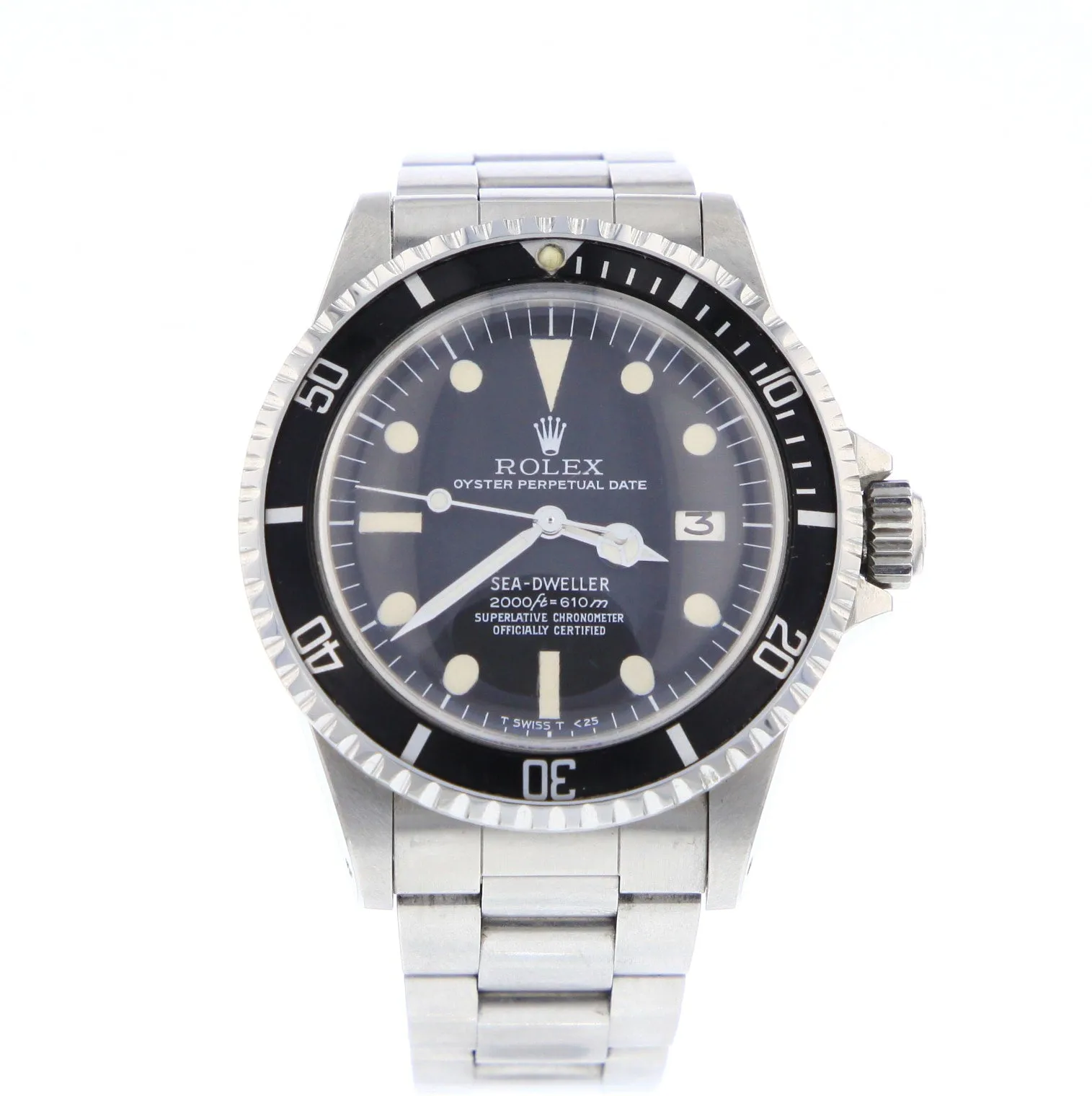 Rolex 1665 MKII 40mm Acier Noir