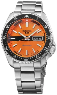 Seiko 5 Sports SRPK11K1 Stainless steel Orange