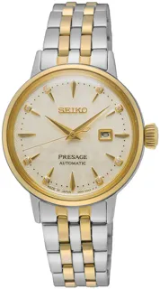 Seiko Presage SRE010J1 Stainless steel Golden